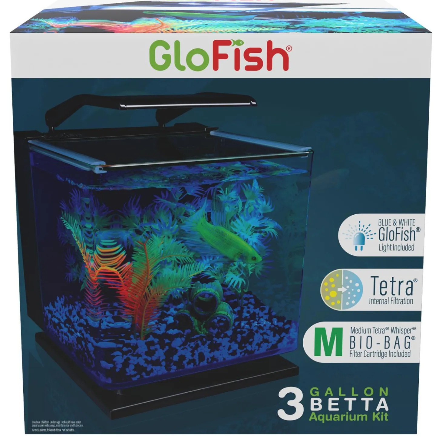 3 Gallon Betta Aquarium Kit