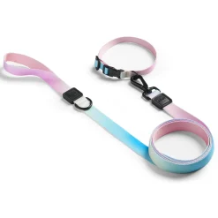 Adjustable Pink Tie Dye Dog Collar