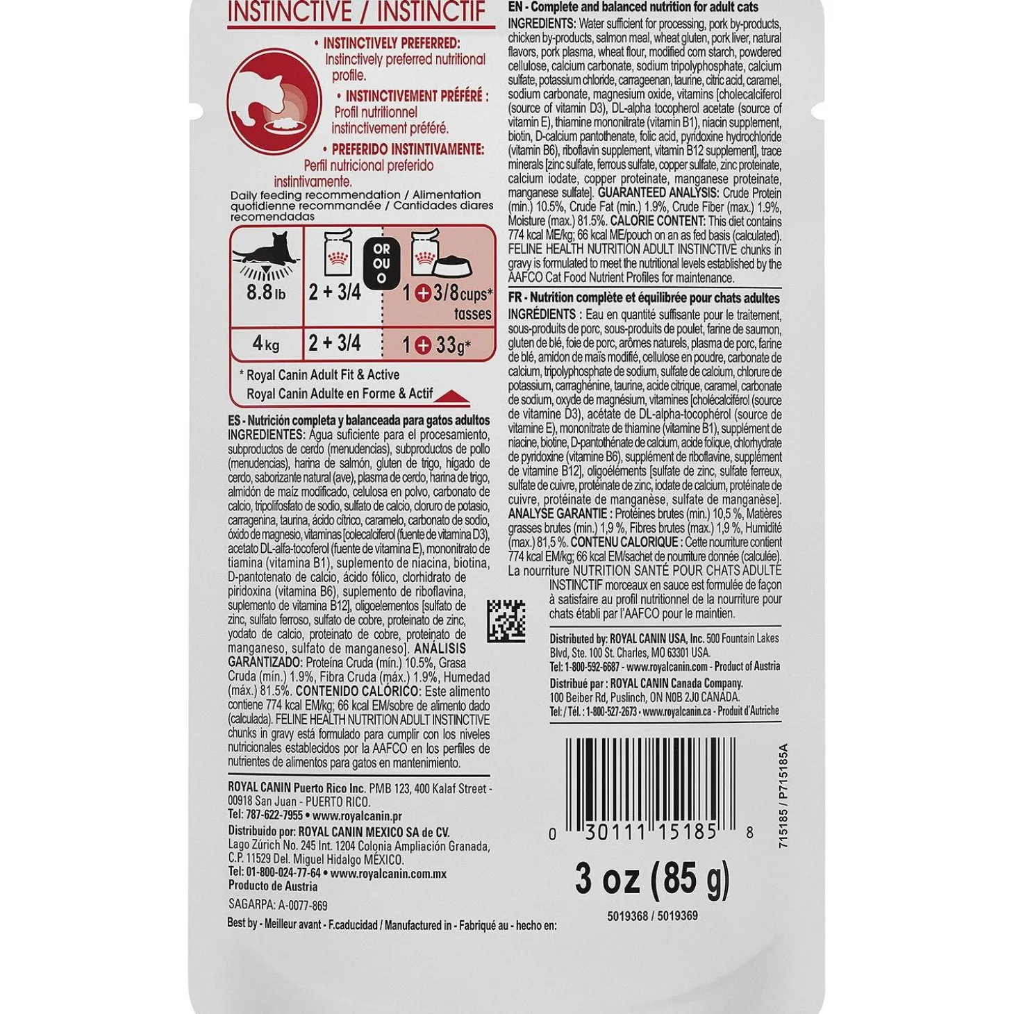 Adult Instinctive Cat Food