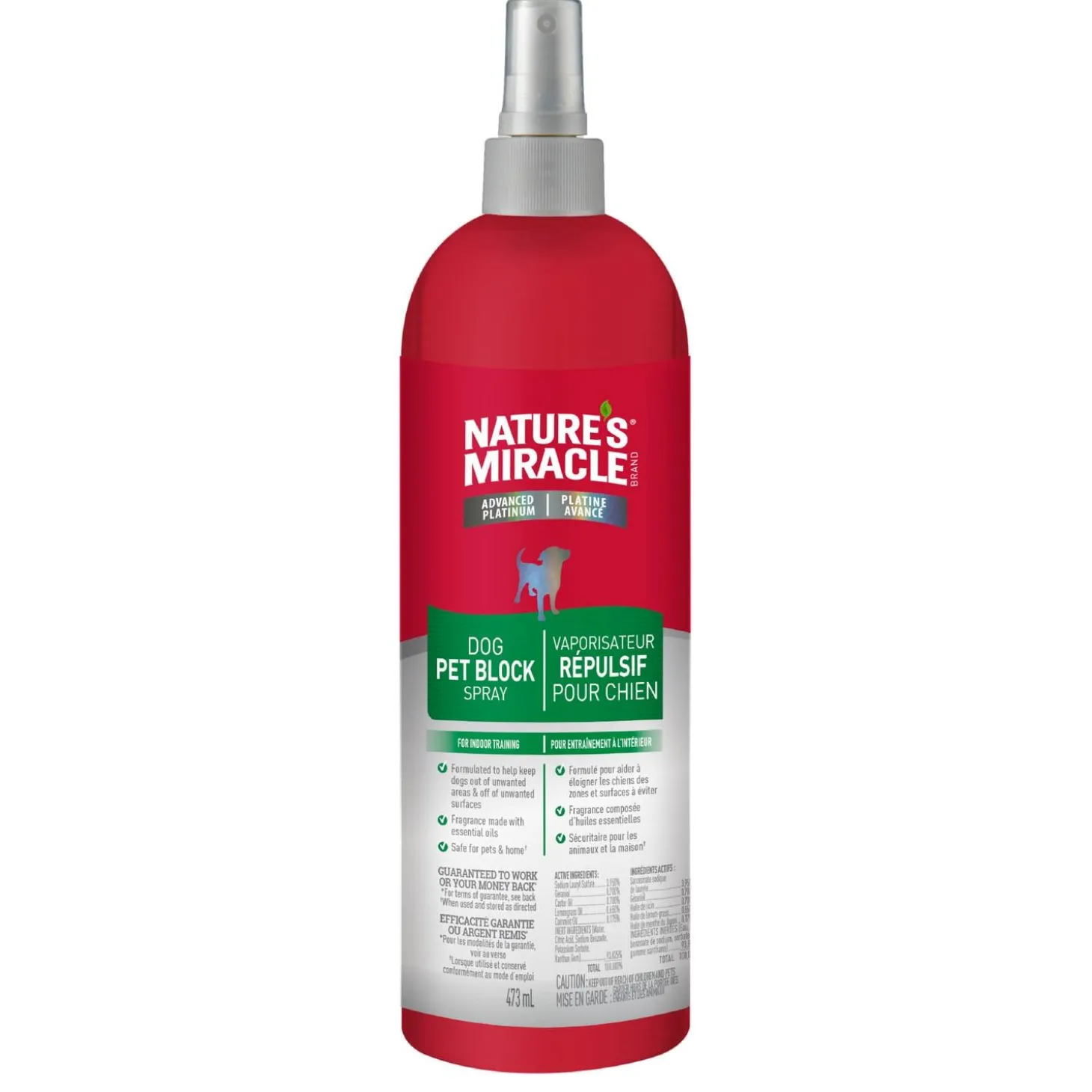 Advanced Platinum Dog Pet Block Spray
