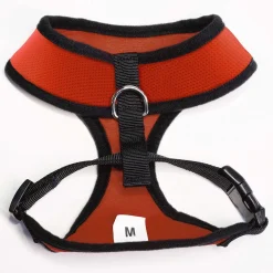 Air Mesh Over-the-Head Orange Dog Harness