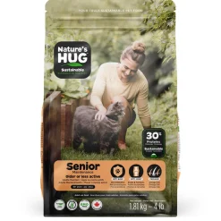 Alternative Proteins Older or Less Active Senior Cat Food