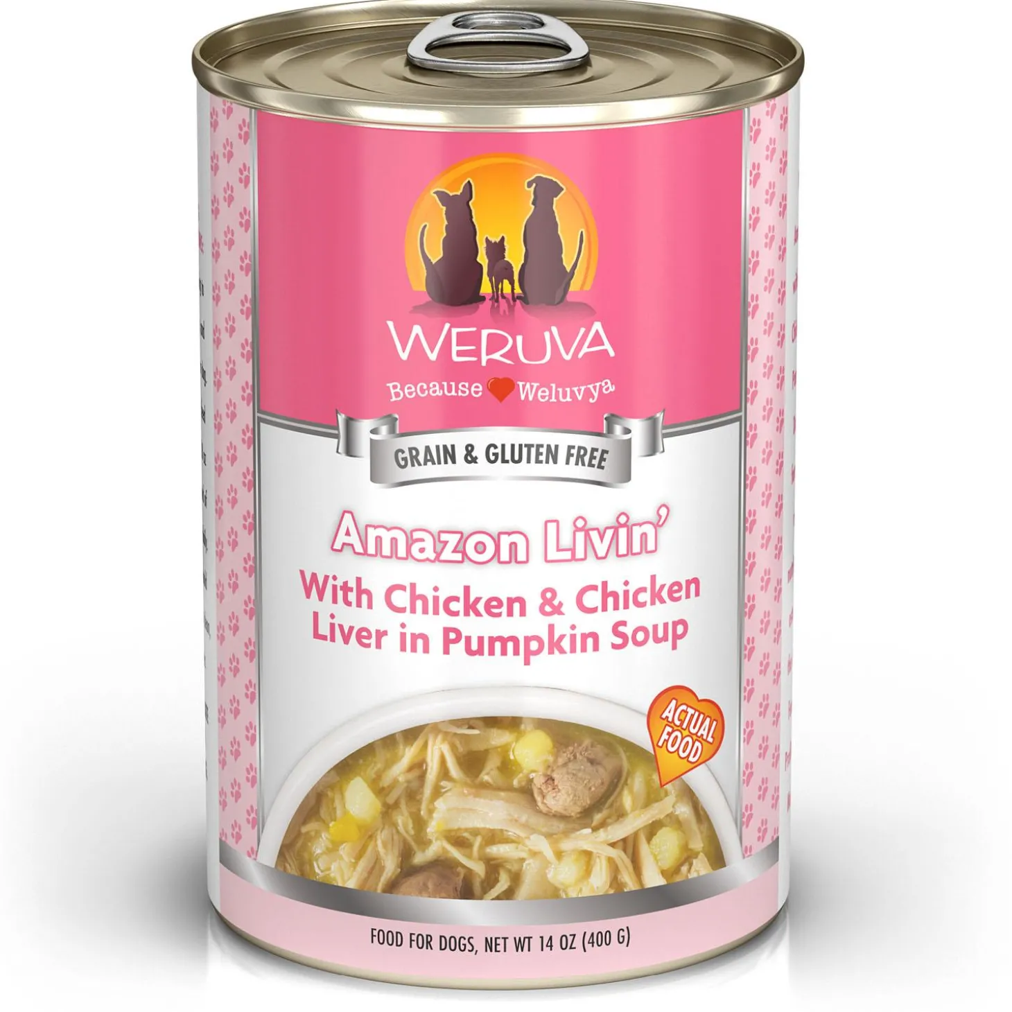 Amazon Liver with Chicken & Chicken Liver in Pumpkin Soup Dog Food