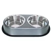 Antique Style Stainless Steel Double Diner