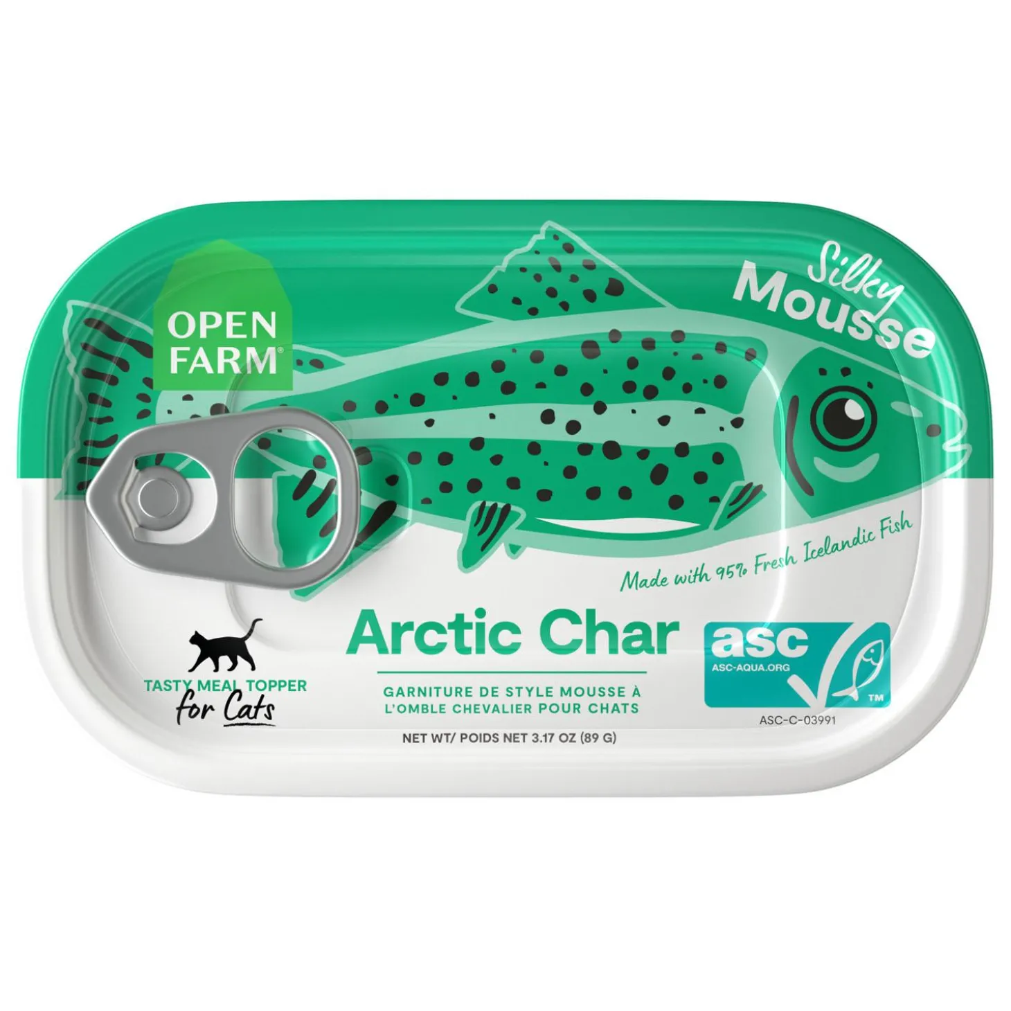 Arctic Char Mousse Cat Food Topper