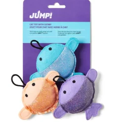 Assorted Shiny Flat Fish Cat Toys