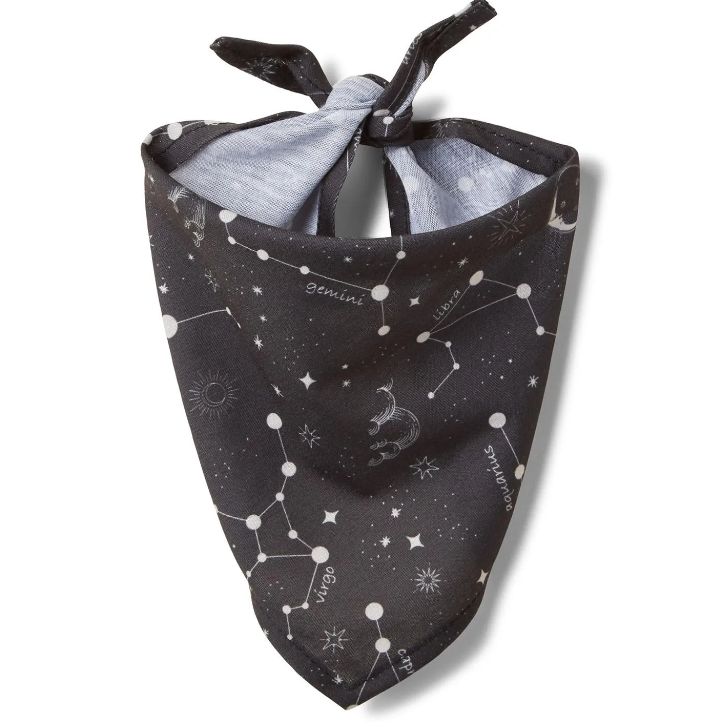 Astrological Grey Bandana