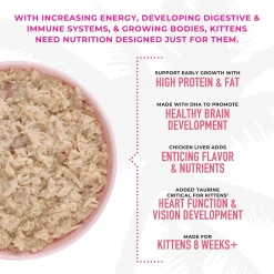 Baby Chicken & Salmon Recipe Kitten Cat Food