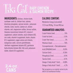 Baby Chicken & Salmon Recipe Kitten Cat Food