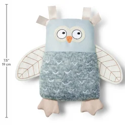 Baby Grey Owl Dog Toy
