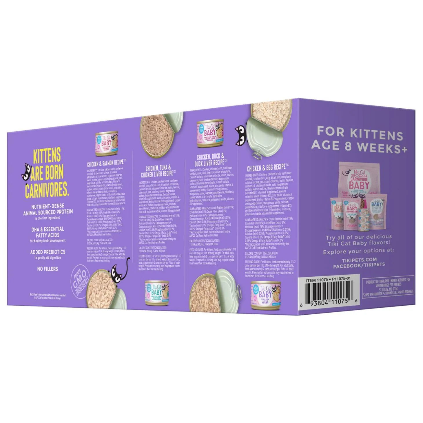 Baby Variety Pack Kitten Cat Food