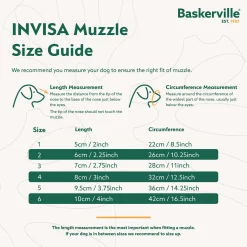 Baskerville INVISA Basket Muzzle