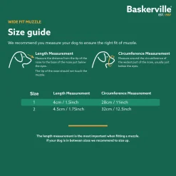 Baskerville Wide Fit Dog Muzzle