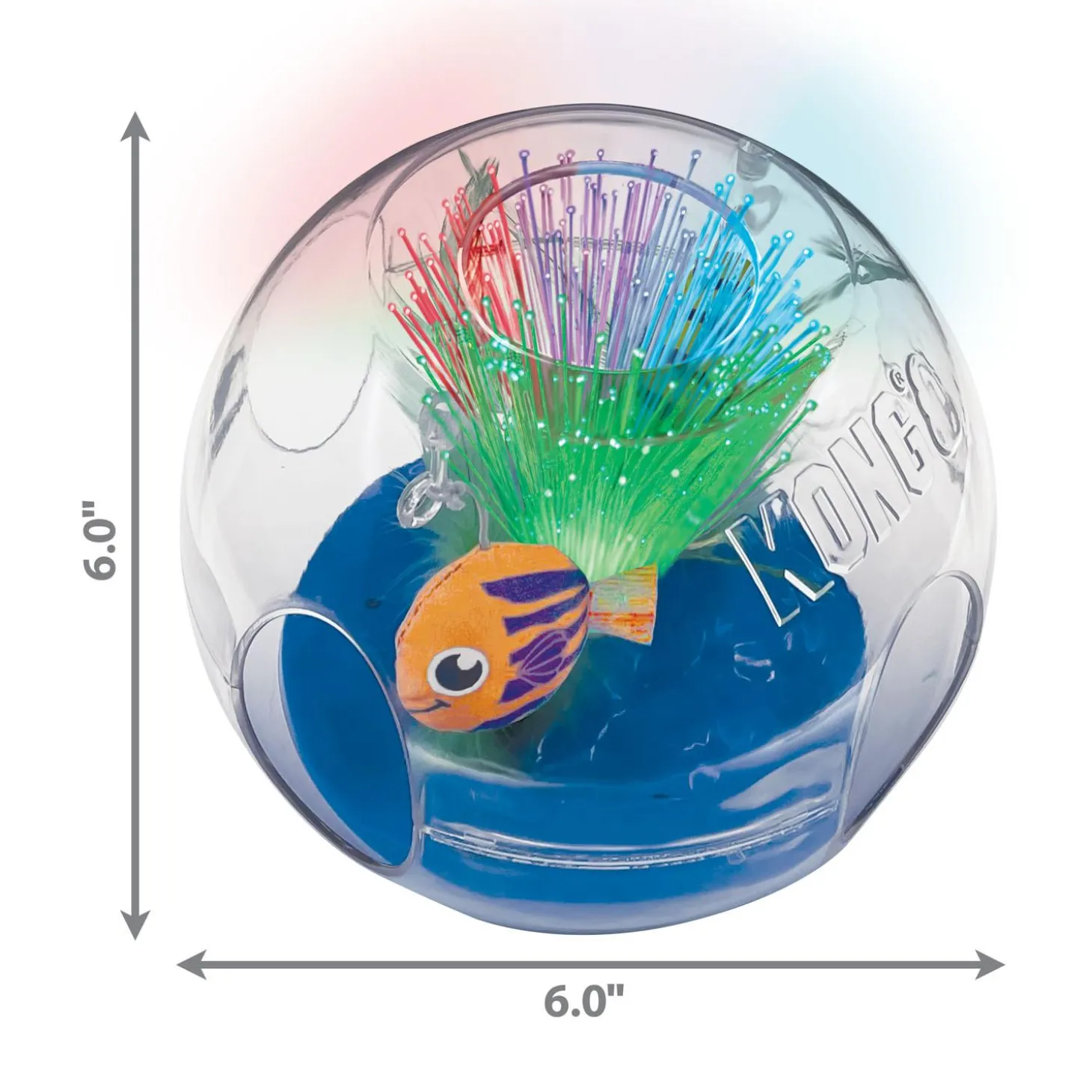 Bat-A-Bout Glow Aquarium Cat Toy
