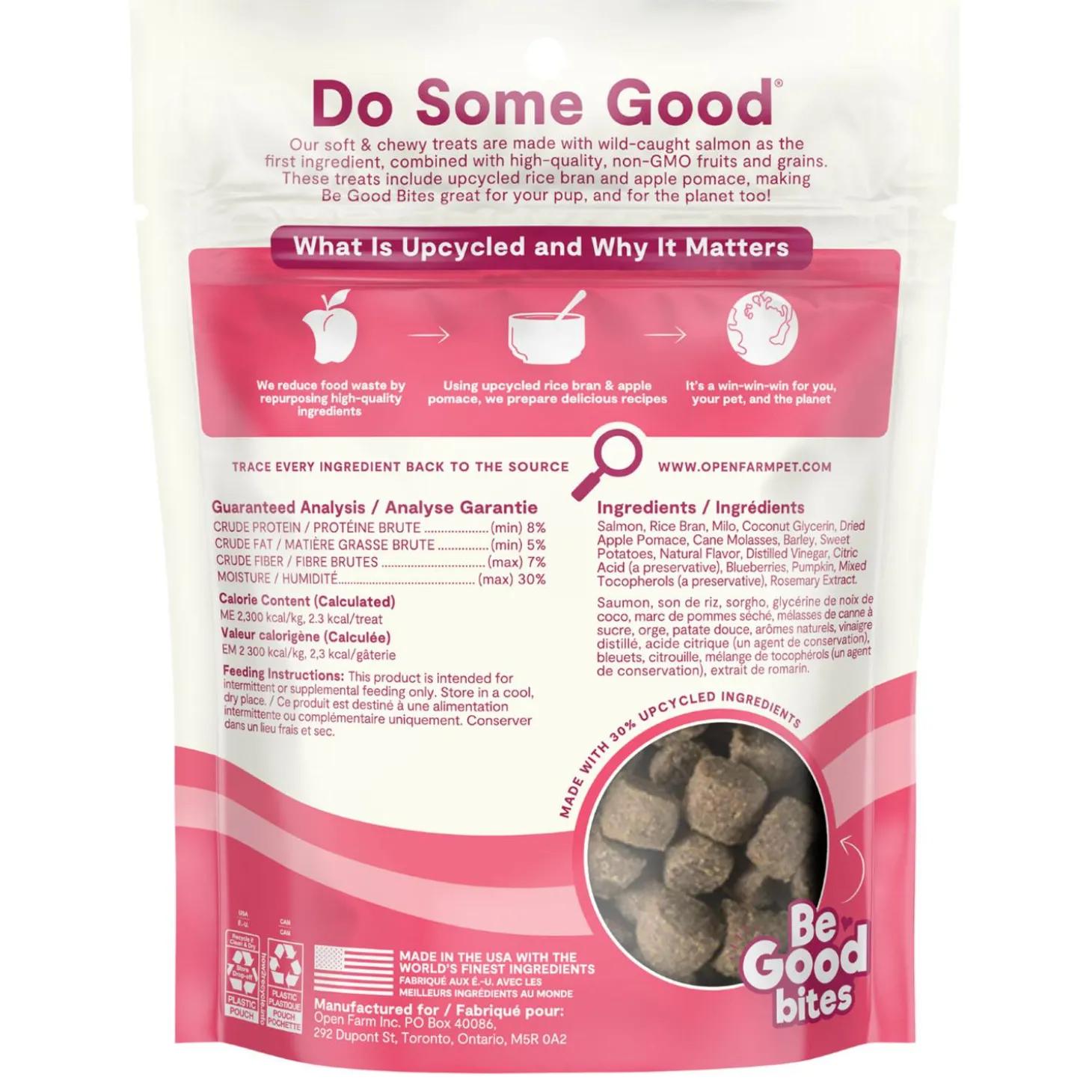 Be Good Bites Wild-Caught Salmon Recipe Dog Treats