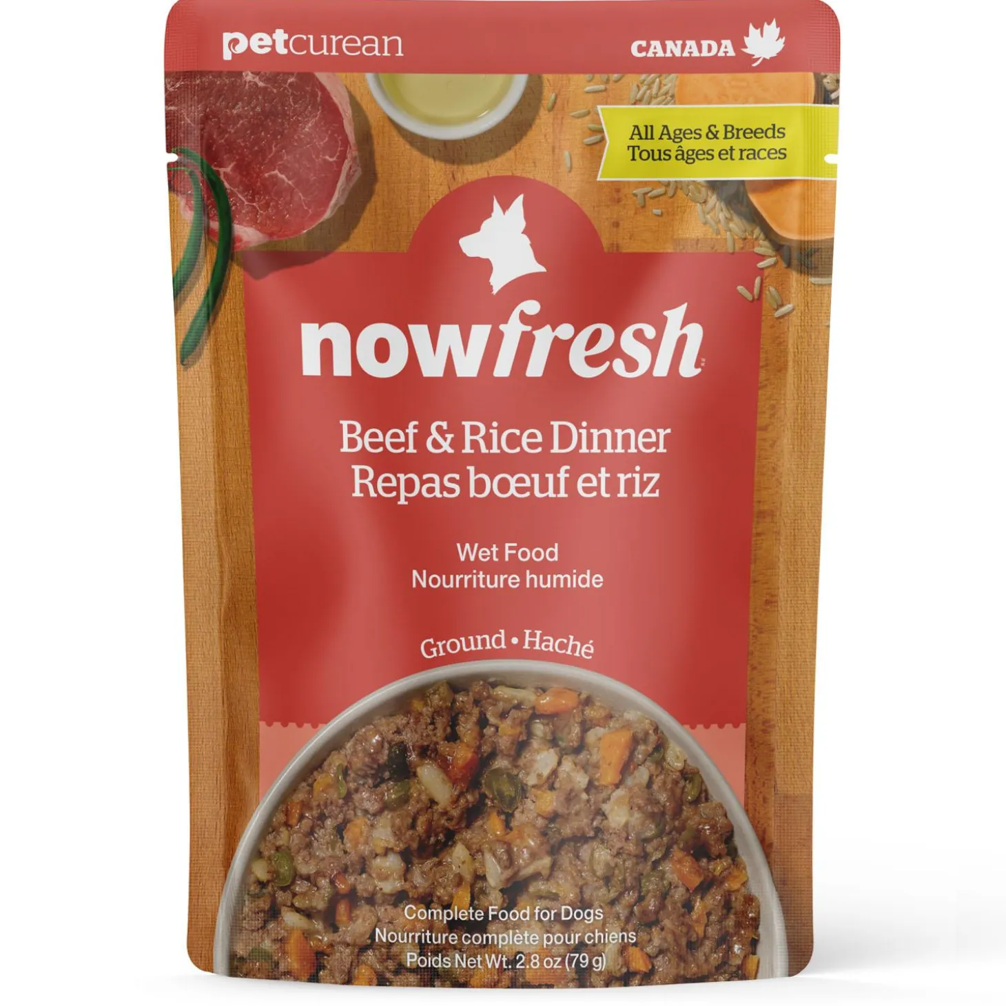 Beef & Rice Dinner Dog Food