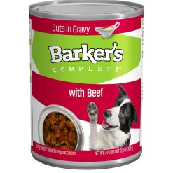 Beef Cuts in Gravy Dog Food