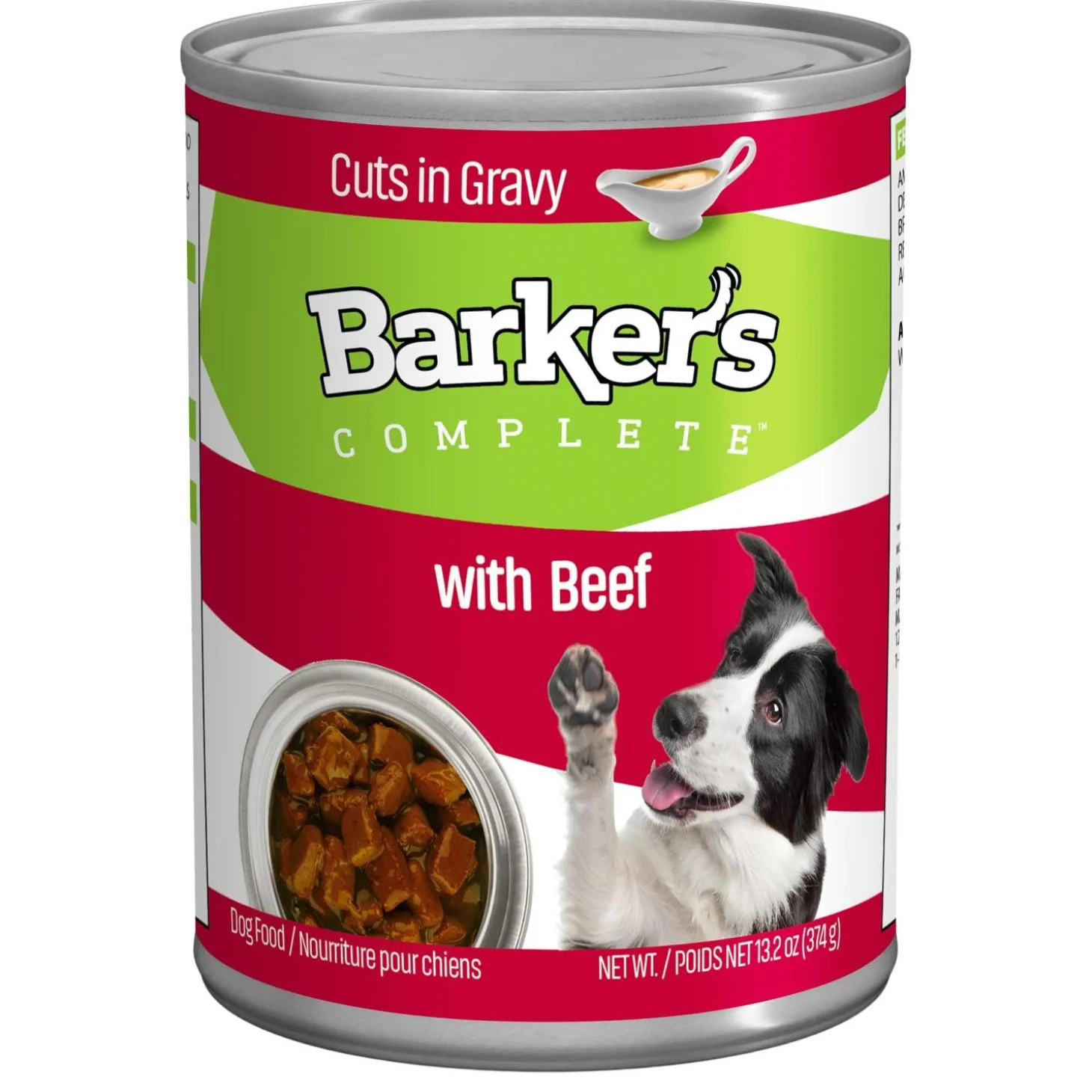 Beef Cuts in Gravy Dog Food