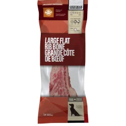 Beef Flat Rib Bone Large Dog Treats