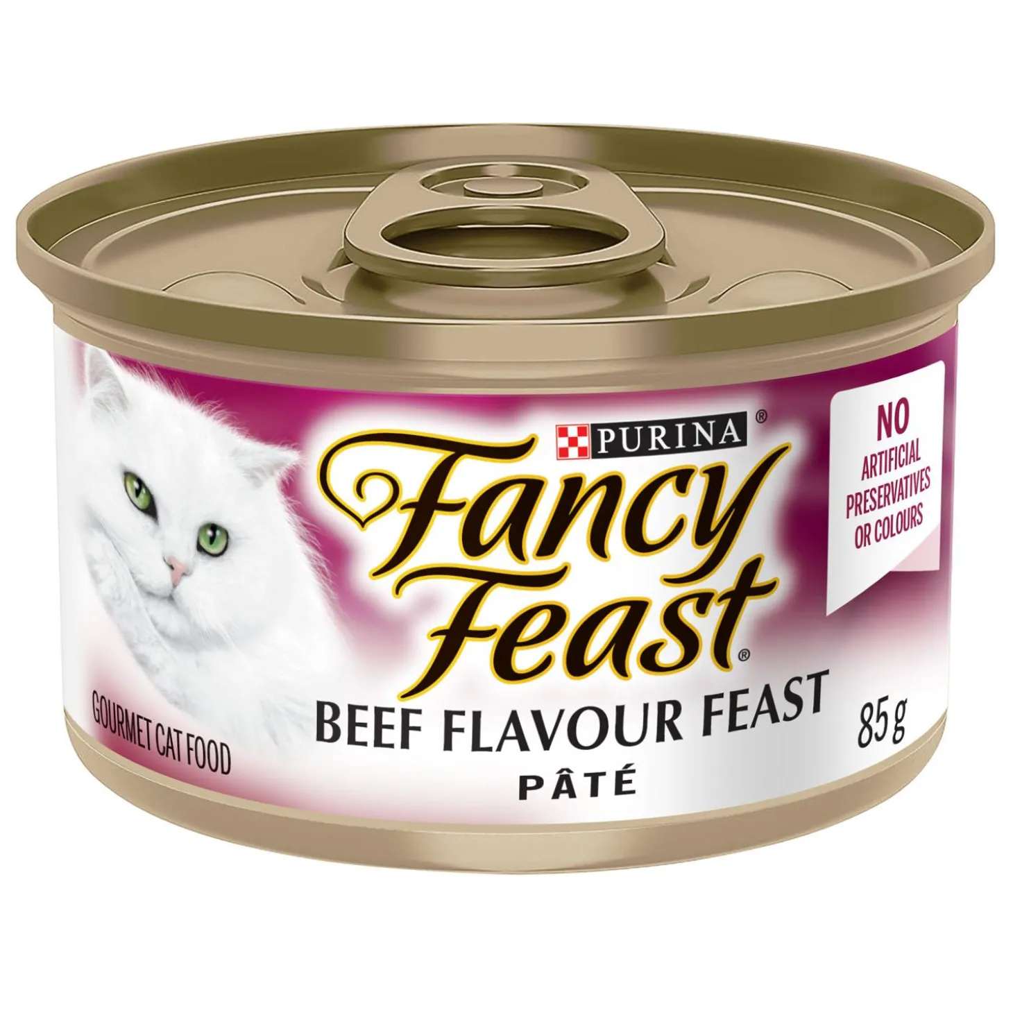 Beef Flavour Feast Pate Adult Cat Food