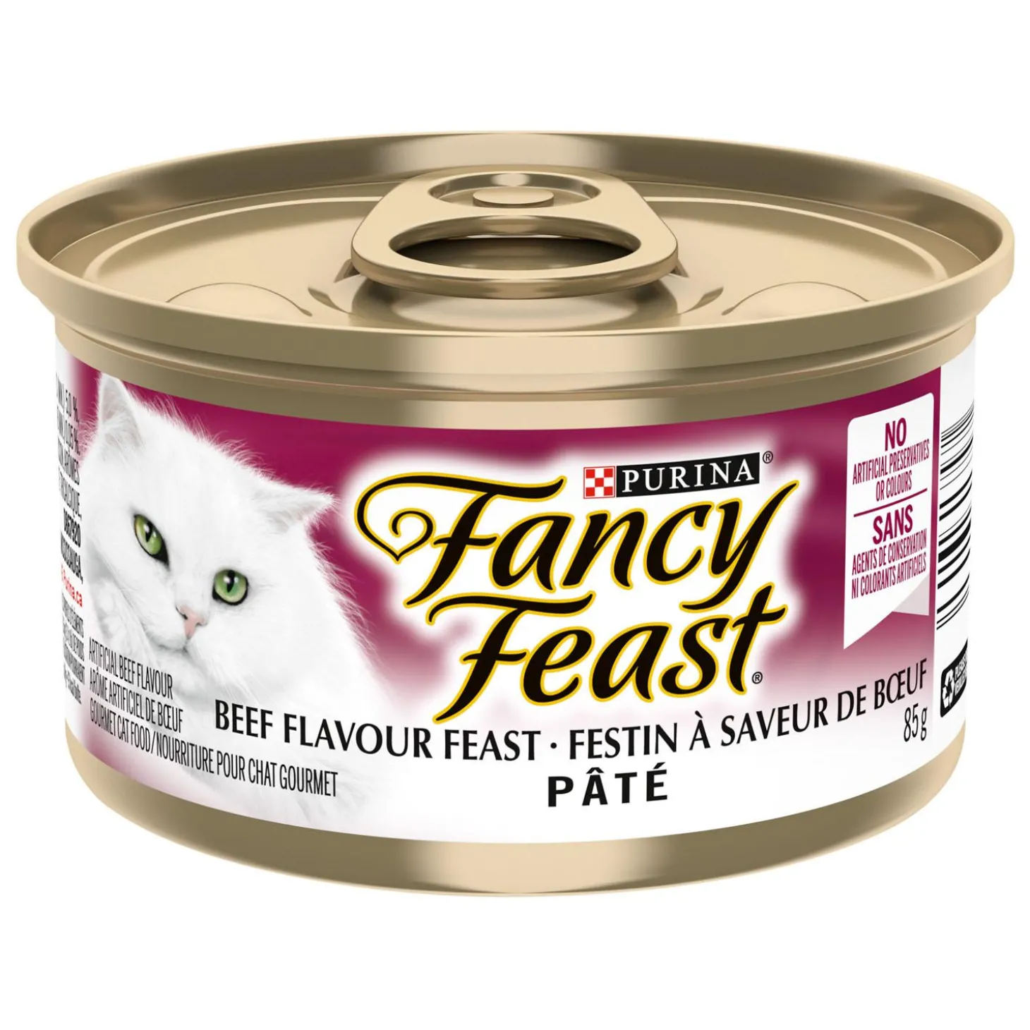 Beef Flavour Feast Pate Adult Cat Food