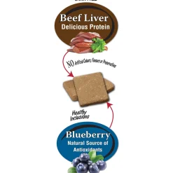Beef Liver & Blueberry Dog Treats