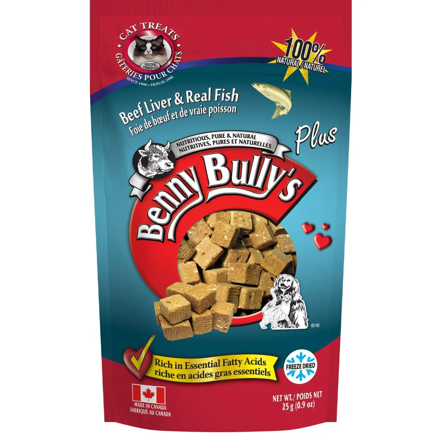 Beef Liver Plus Fish Cat Treats