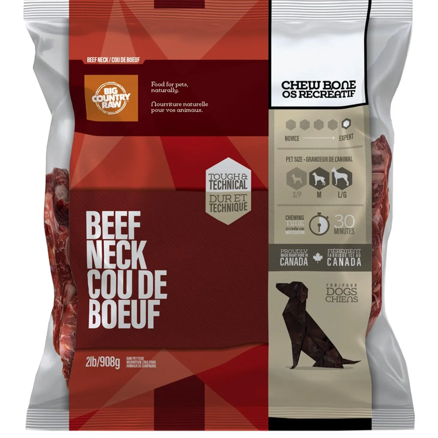 Beef Neck Bone Dog Treats