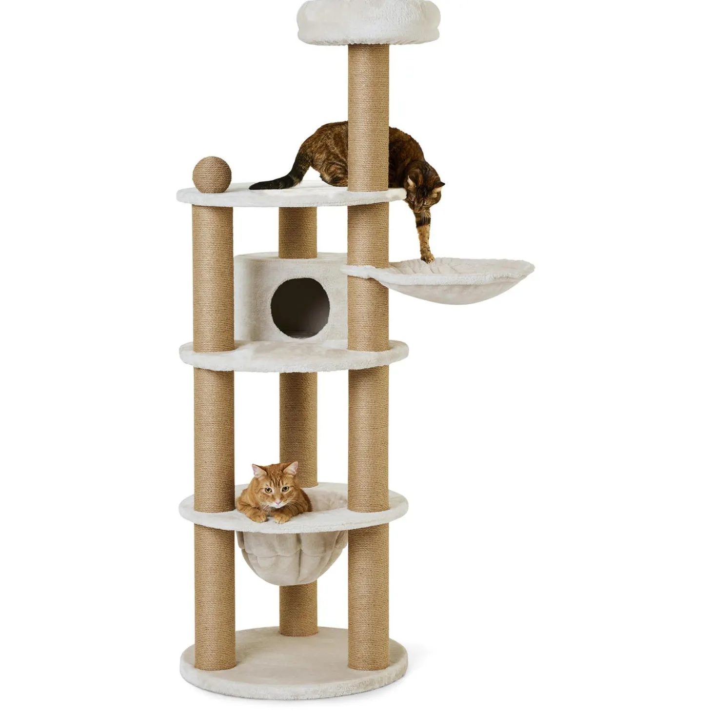 Bella Hammock Cat Condo & Basket Tree