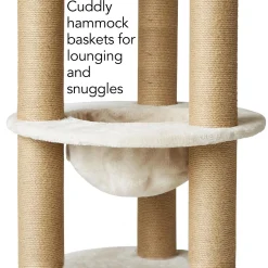 Bella Hammock Cat Condo & Basket Tree