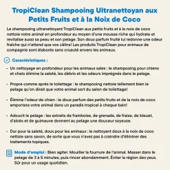 Berry & Coconut Deep Cleansing Pet Shampoo