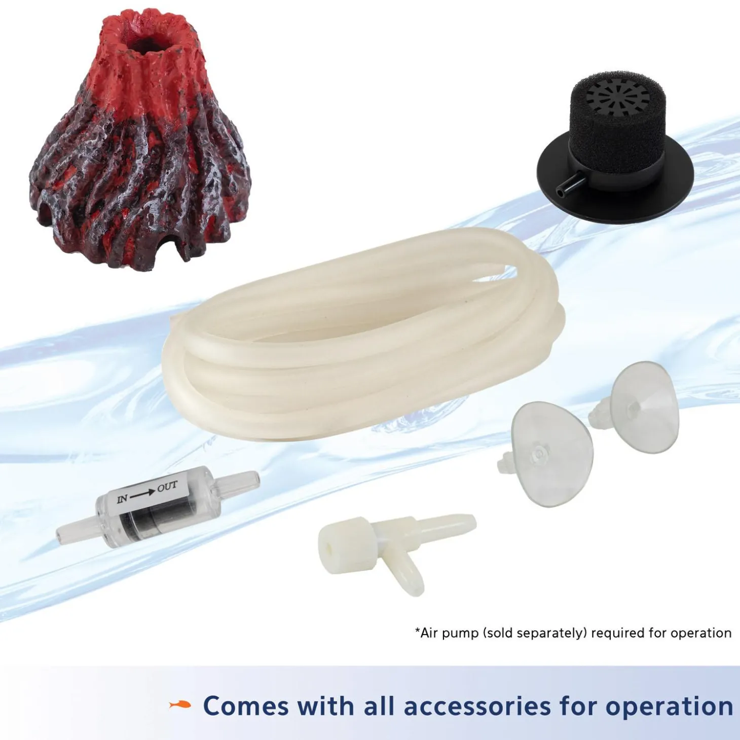 Betta Filter with Volcano