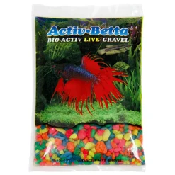 Bio-Activ Live Betta Gravel - Neon Rainbow