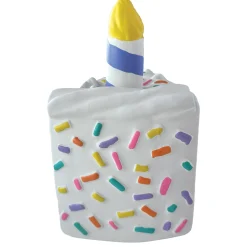 Birthday Cake Chew Multi Coloured Dog Toy
