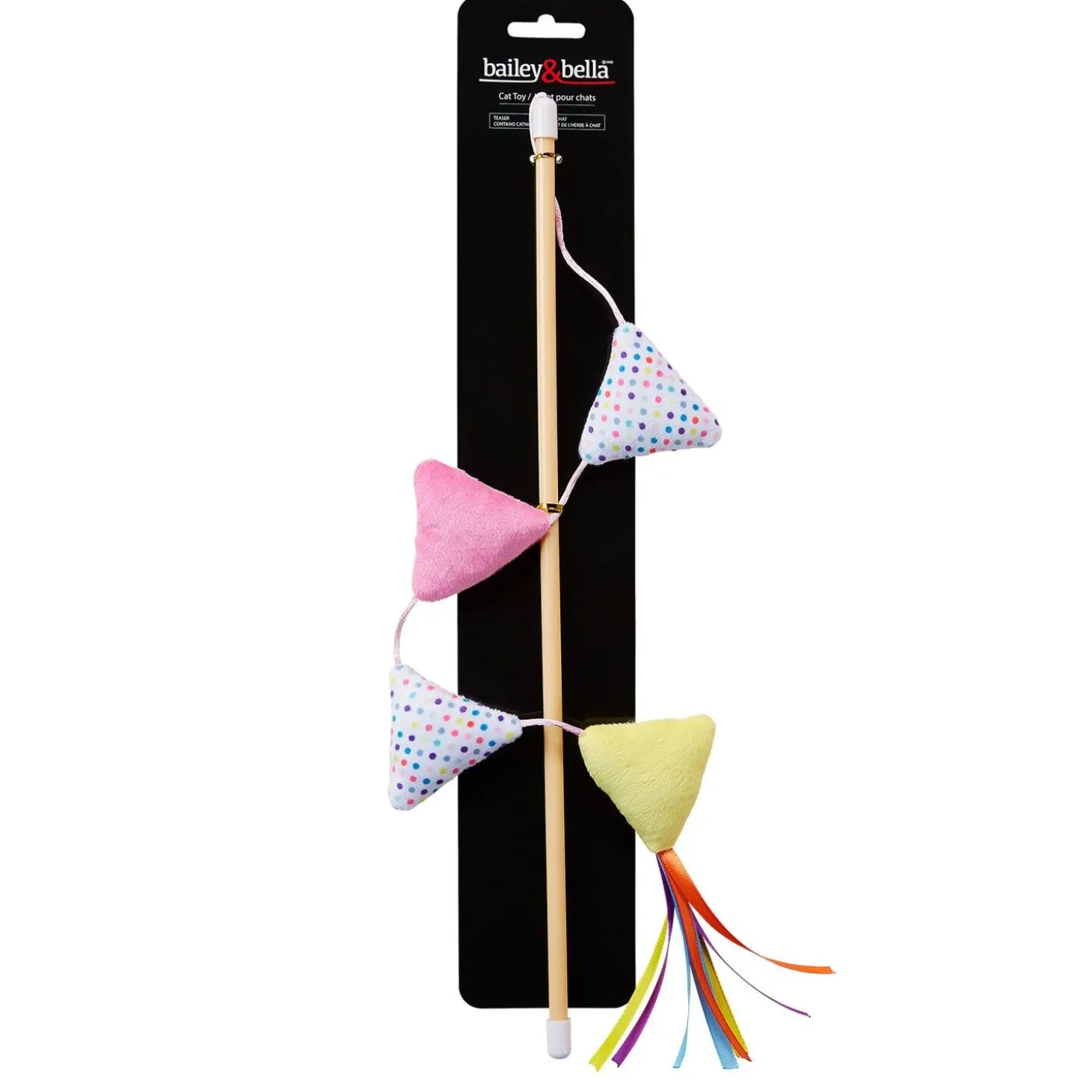 Birthday Flag Teaser Cat Toy
