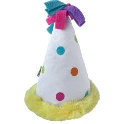 Birthday Hat Crinkle Dog Toy