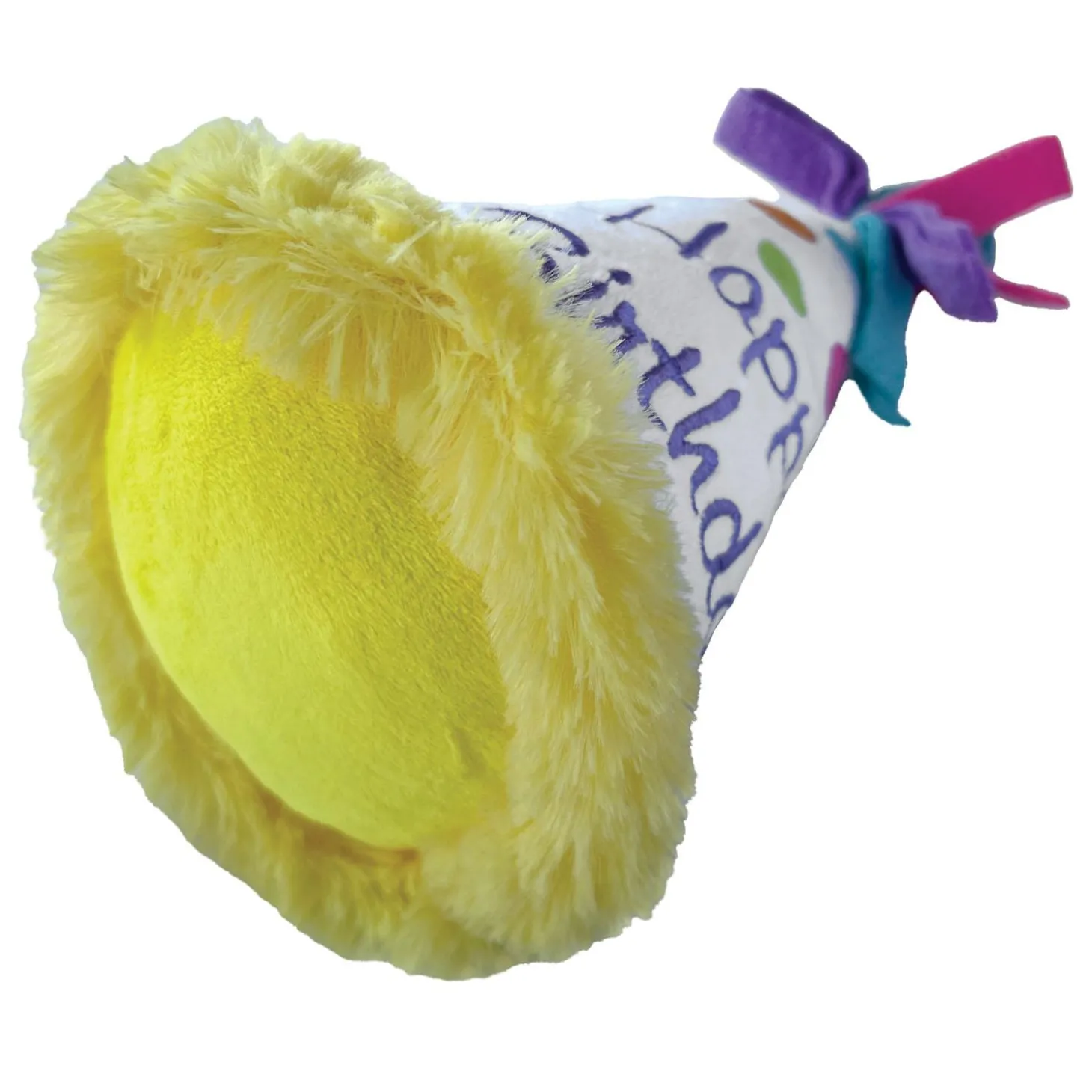 Birthday Hat Crinkle Dog Toy