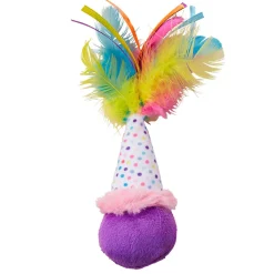 Birthday Party Hat Wobbler Cat Toy
