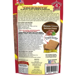 Bison Liver Chops Dog Treats
