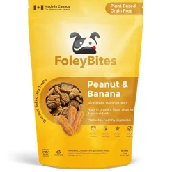 Bites Plant Based Peanut & Banana Dog Treats
