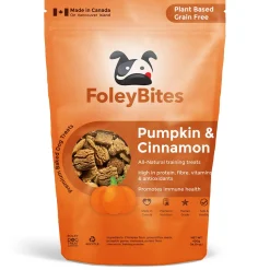 Bites Plant Based Pumpkin & Cinnamon Dog Treats
