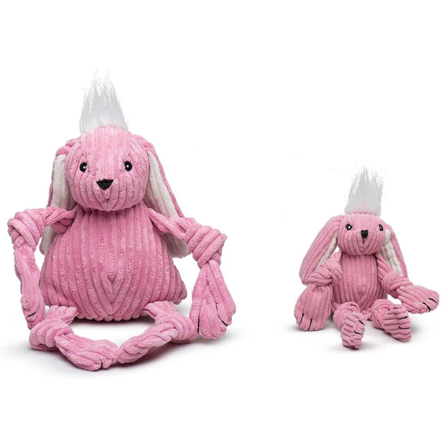 Bitsy Bunny Knottie Plush Dog Toy