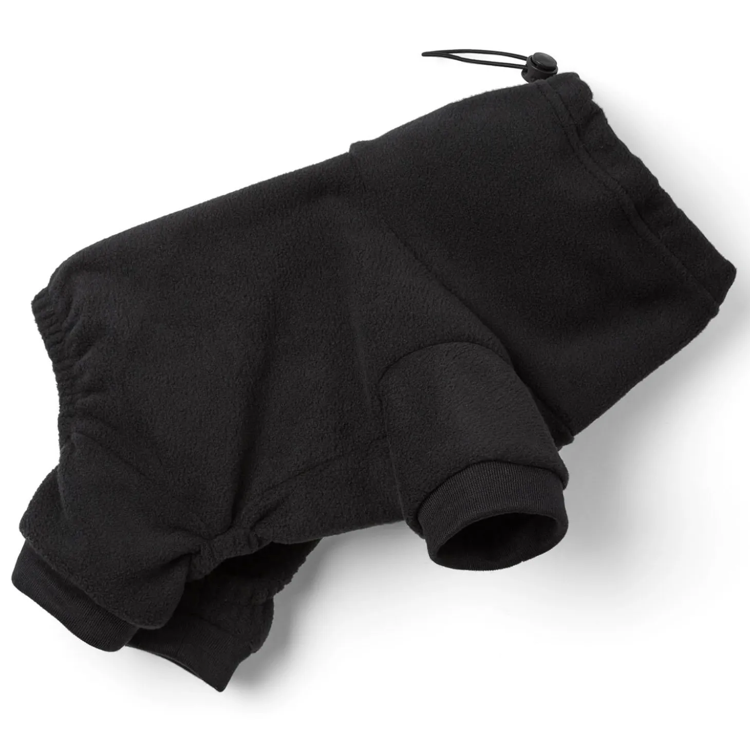 Black Fleece Coat Layer