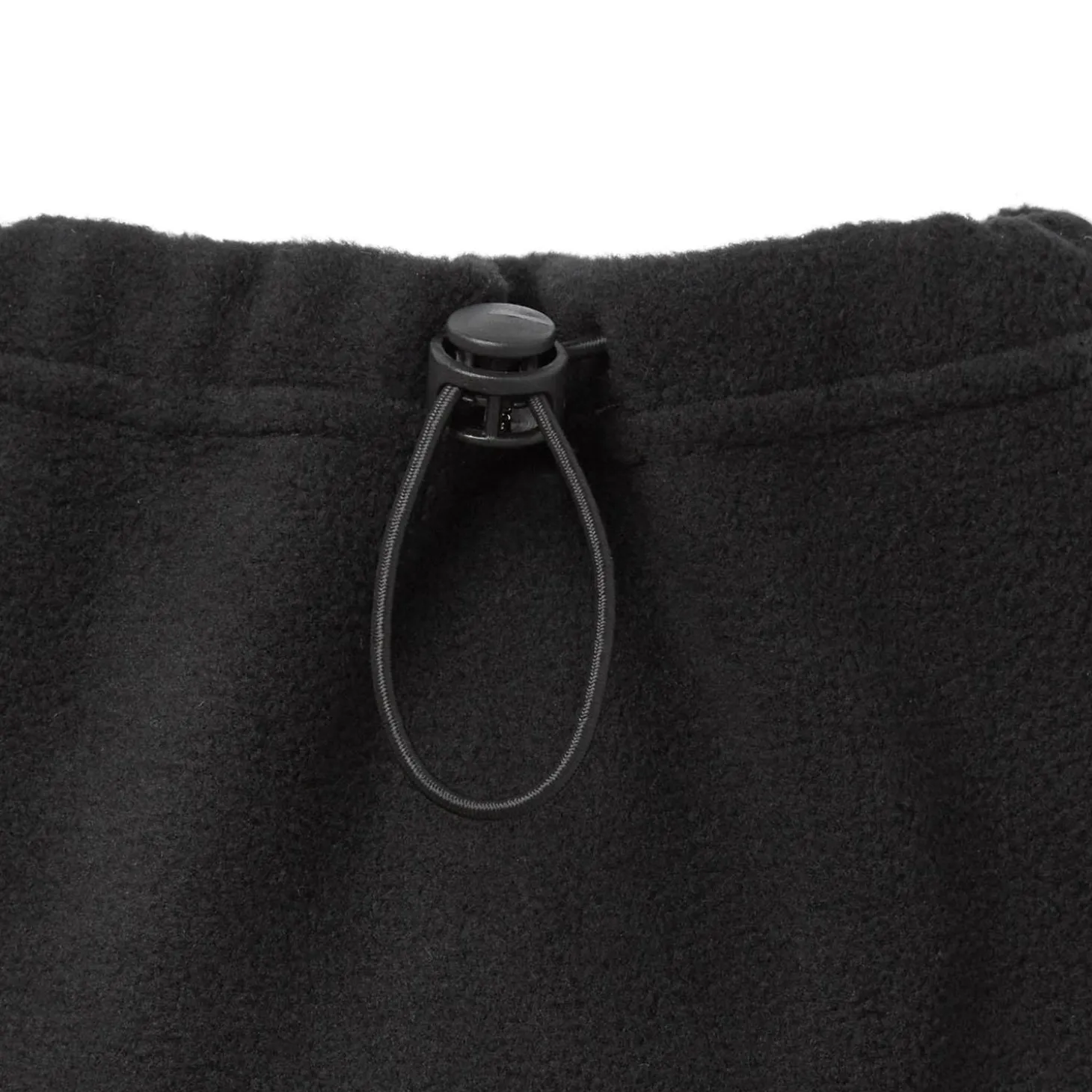 Black Fleece Coat Layer