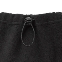 Black Fleece Coat Layer