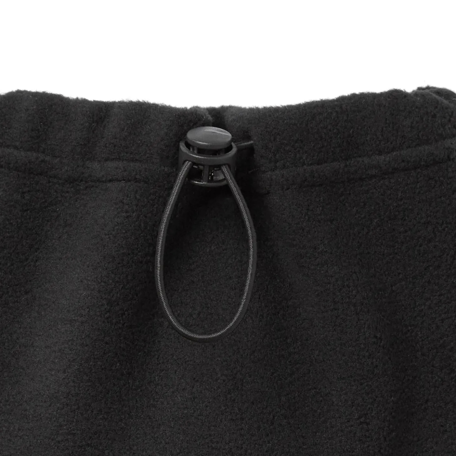 Black Fleece Coat Layer