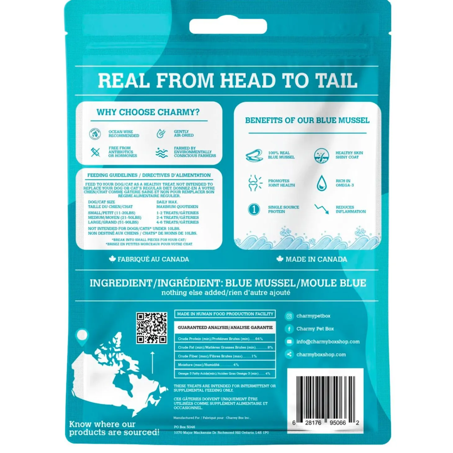 Blue Mussel Air-Dried Dog & Cat Treats