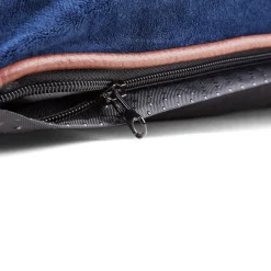 Blue Plaid Mattress Bed