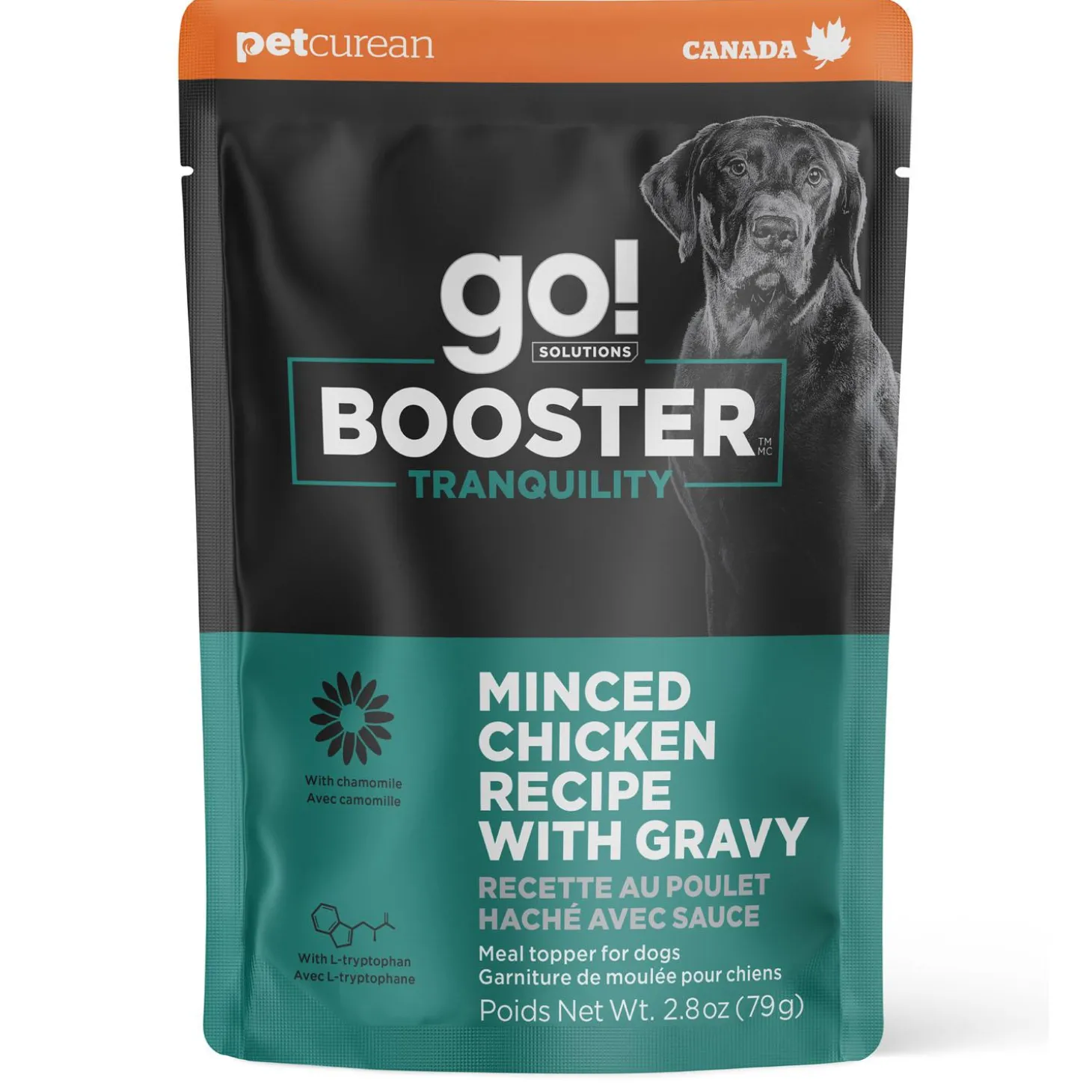 Booster Tranquility Minced Chicken Recipe With Gravy Dog Food Topper