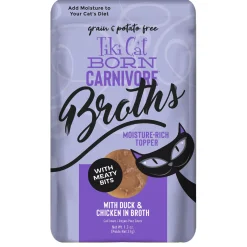 Born Carnivore Broths Duck & Chicken Cat Food Topper